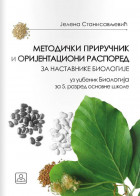 METODIČKI PRIRUČNIK I ORIJENTACIONI RASPORED za nastavnike biologije 5. O.Š. +CD