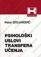 PSIHOLOŠKI USLOVI TRANSFERA UČENjA