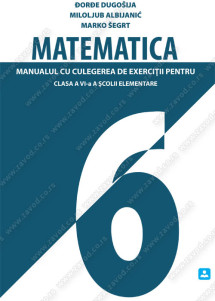 MATEMATIKA za 6. razred osnovne škole na rumunskom jeziku