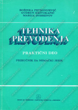 TEHNIKA PREVOĐENJA - NEMAČKI JEZIK